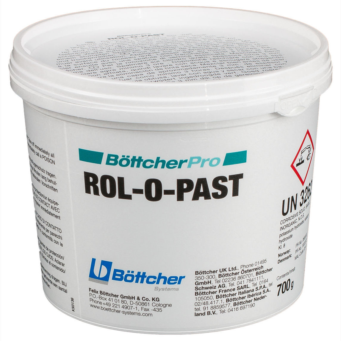 BöttcherPro Rol-O-Past (8 cans in the box)