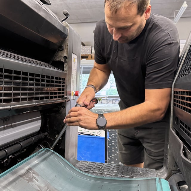Pre-purchase Inspection of the printing machine
