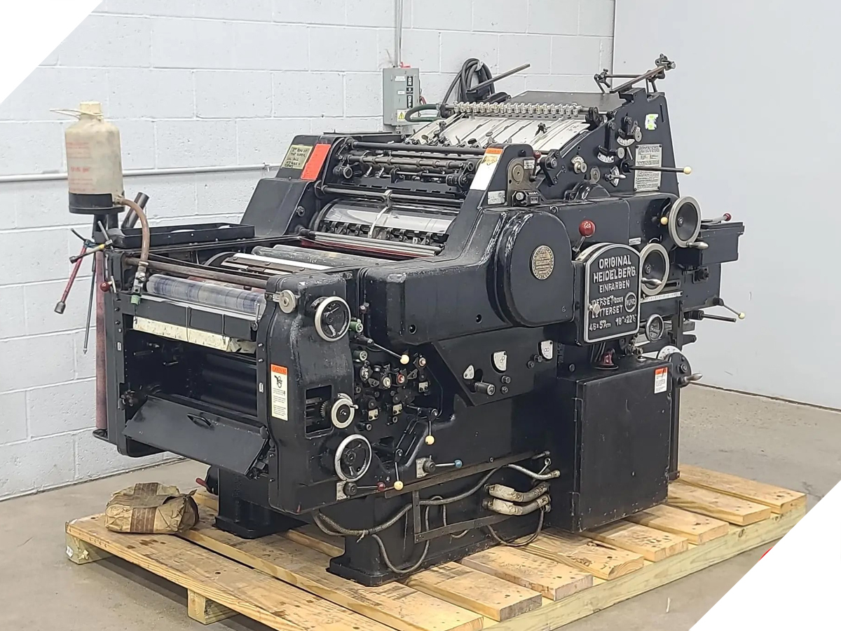 Heidelberg K-offset - KORS - KORD - History of printing - blog about printing