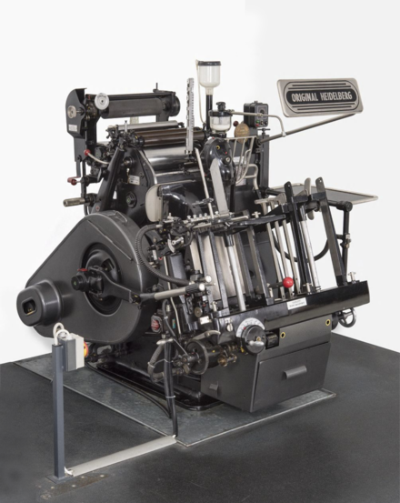 Original Heidelberger Tiegel (OHT) Modell TP