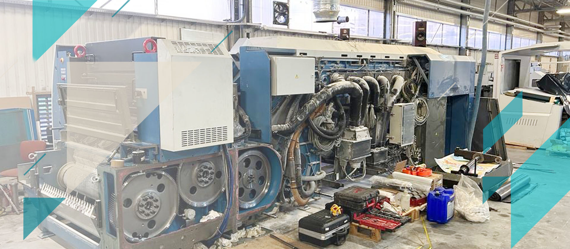 Инспекция печатных машин, техническая оценка, если Вы покупаете на Pressxchange, PressDepo или Roepa