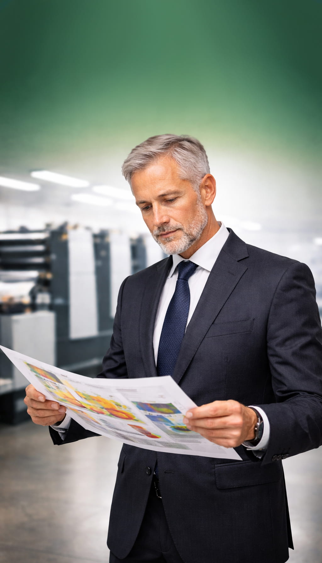 Pre-purchase inspection of prepress, printing and postures equipment