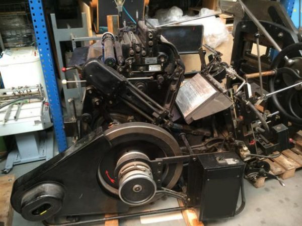 Heidelberg GT A3 automatic platen printer