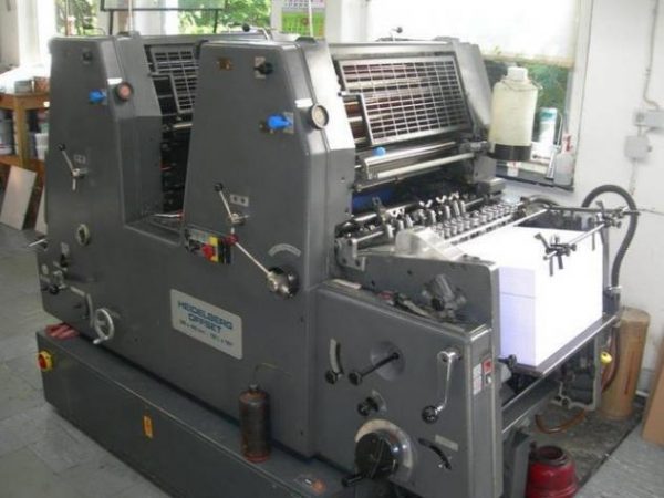 Heidelberg GTOZ-46 two-color offset press