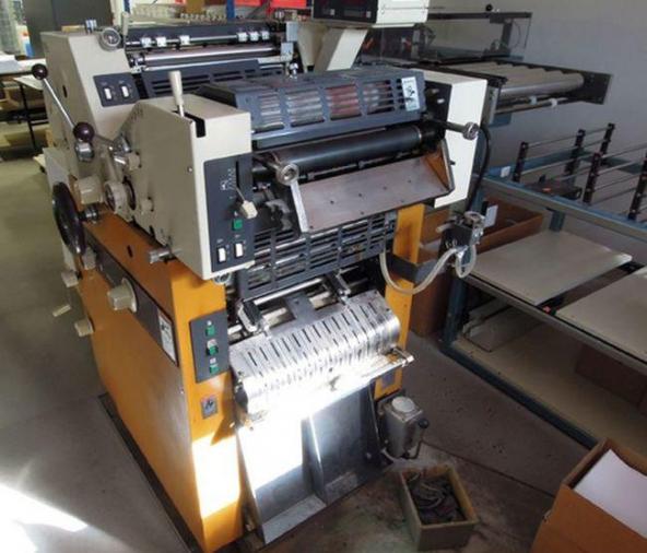 Ryobi 985 CF two-color continuous printing machine