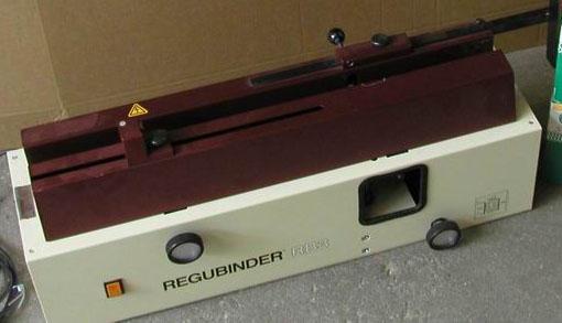 Regulus Regubinder RB-3 rebating machine