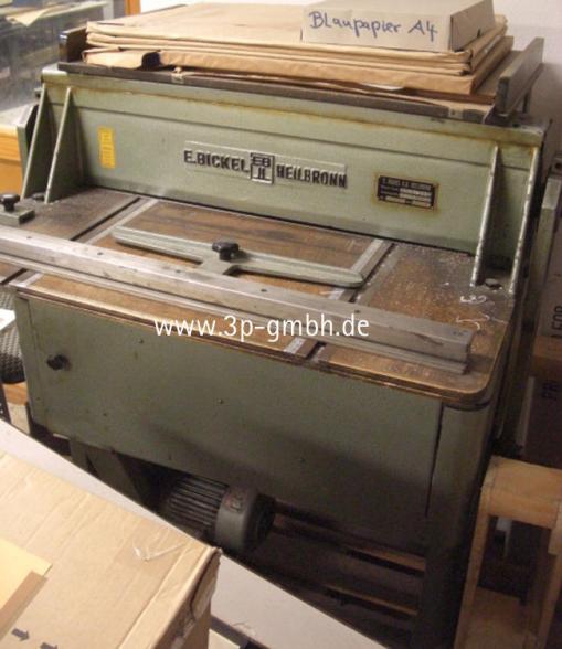 Bickel HK 3-68 grooving and perforating machine