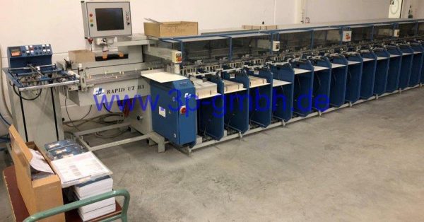 16 stations Calendar Gathering Machine MKW Rapid UT 16/B3/GS