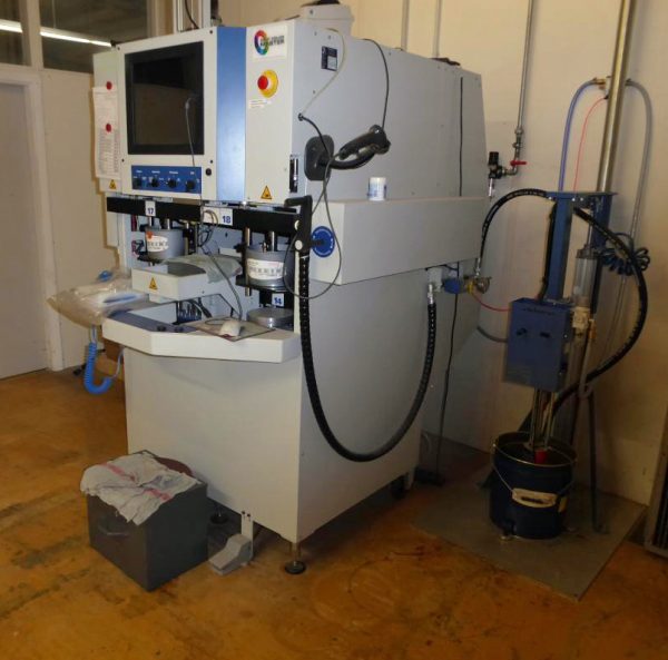 DR GRAPHICS SPOT COLOR MASTER Colour dosing system for special colours with additional hobbock pump Technotrans TBA 25-189