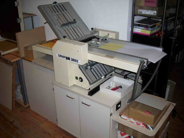 Grafipli 3810 S folding machine