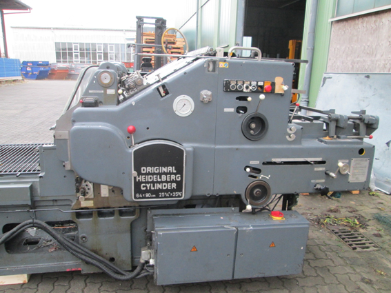 Original Heidelberg OHZ - SBD punching machine