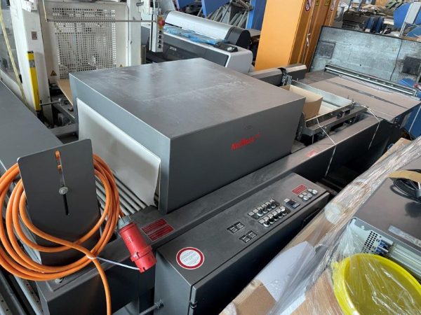 Compact angle welding machine with shrink tunnel Kallfass KC 8060-650 Universal