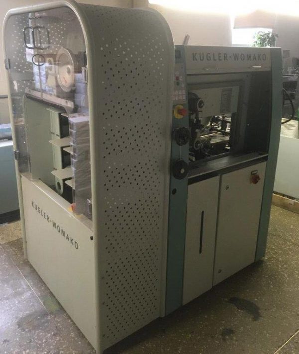 automatic die cutter Kugler Womako ProPunch 36-110 incl. Punchingtool 36cm, 4x4, Pitch 3:1