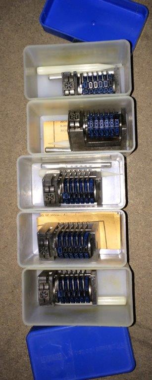 Leibinger letterpress numbering units