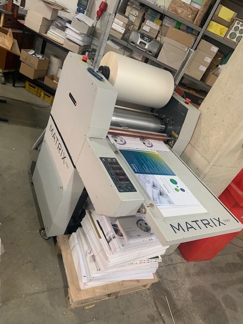 Matrix 530 - Thermal laminator for OPP film up to 50 micron DIN A2 (max. 500 mm working width)