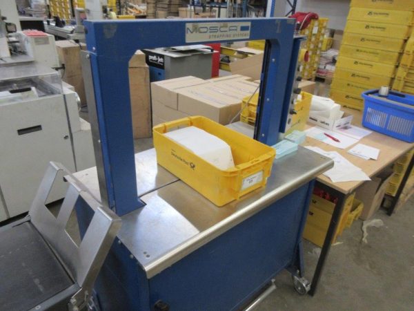 5 PP strapping machines Gerd Mosca RO-M Fusion and Mosca RO-MP-K