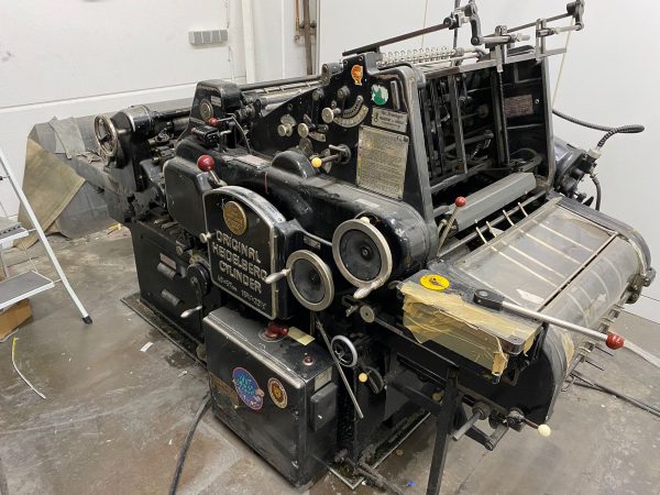 Original Heidelberg cylinder OHZ KSB 40 x 57cm - No. 312500