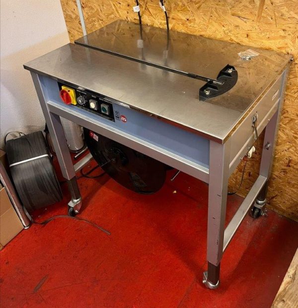 Mobile, height-adjustable PP strapping machine Ti 535