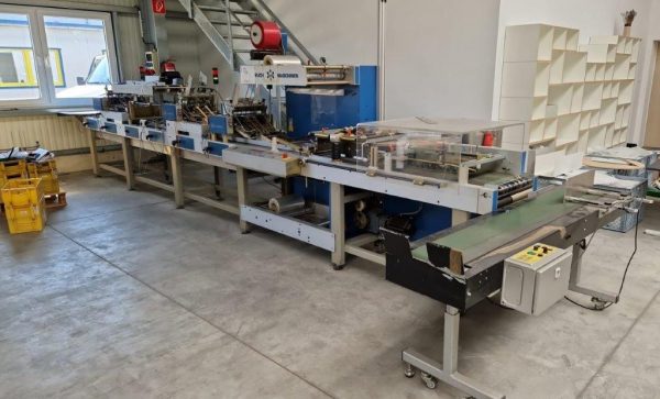 Opp film packaging machine with tear thread Pfankuch 4506