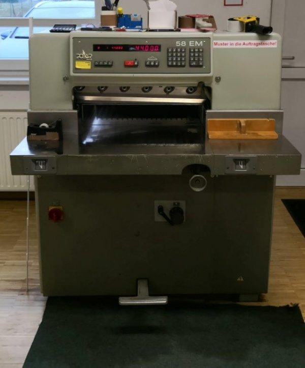 Polar 58 EM cutting machine