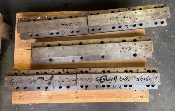Various Renz Super 700 punching tools