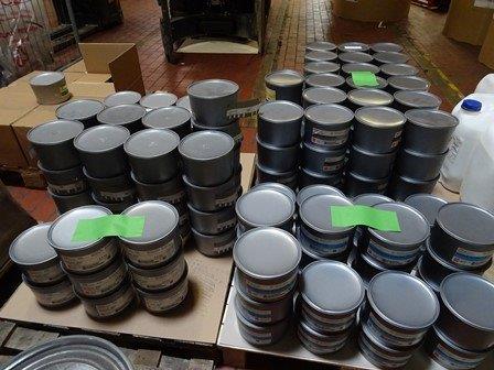 Remaining stock printing ink OVP