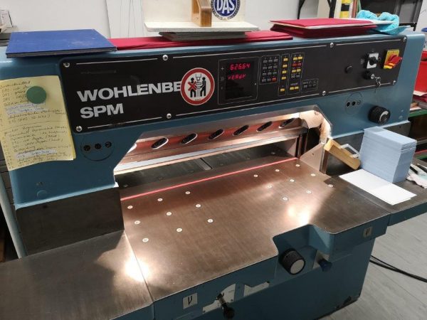High-speed cutter Wohlenberg WP 76 SPM
