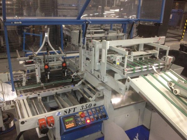 Gathering machine / booklet maker MKW Rapid UT 14B3GS + SFT 350 with 14 stations